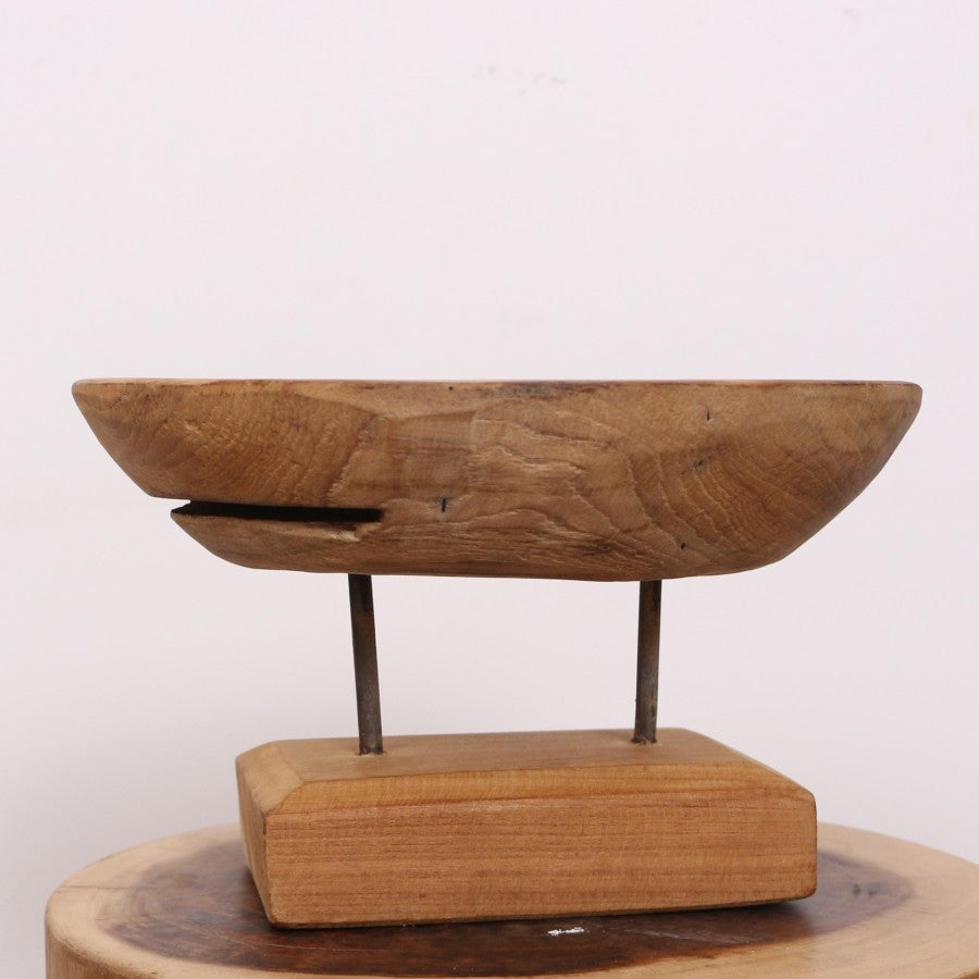 DOĞAL TEAK AĞACI MASA ÜSTÜ DEKOR