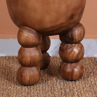 EL YAPIMI DOĞAL MUNGUR AĞACI SEHPA