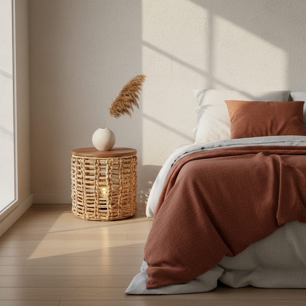 Aydınlatmalı Abaka Sepet