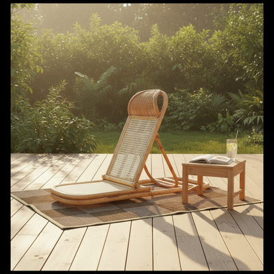 Lirun Rattan Şezlong