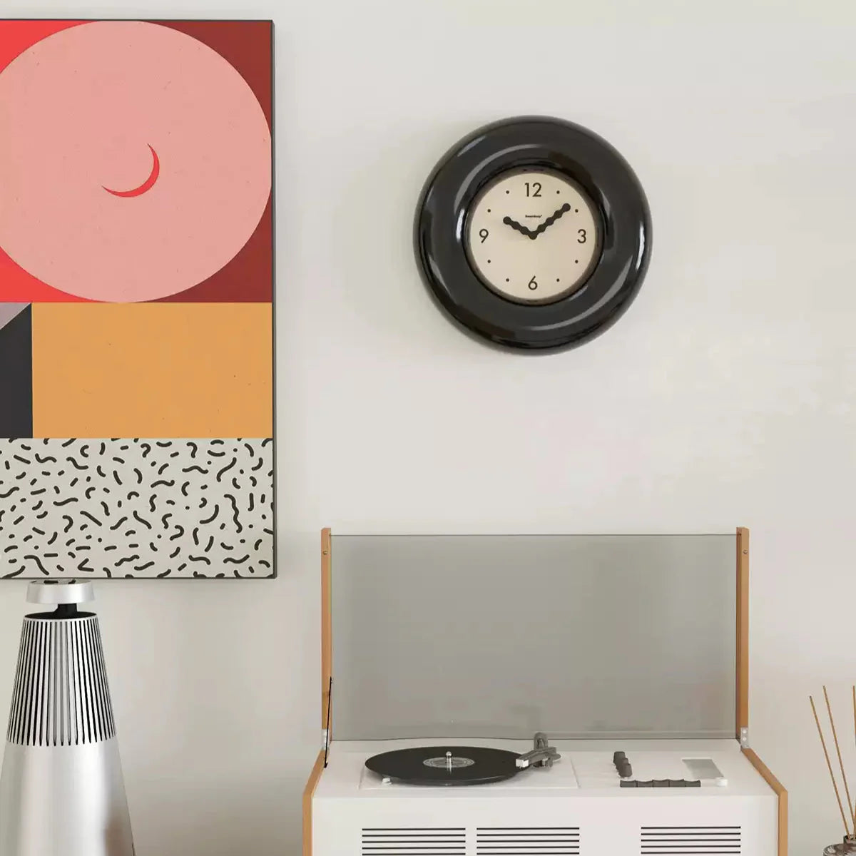 12-Inch Bagel Wall Clock