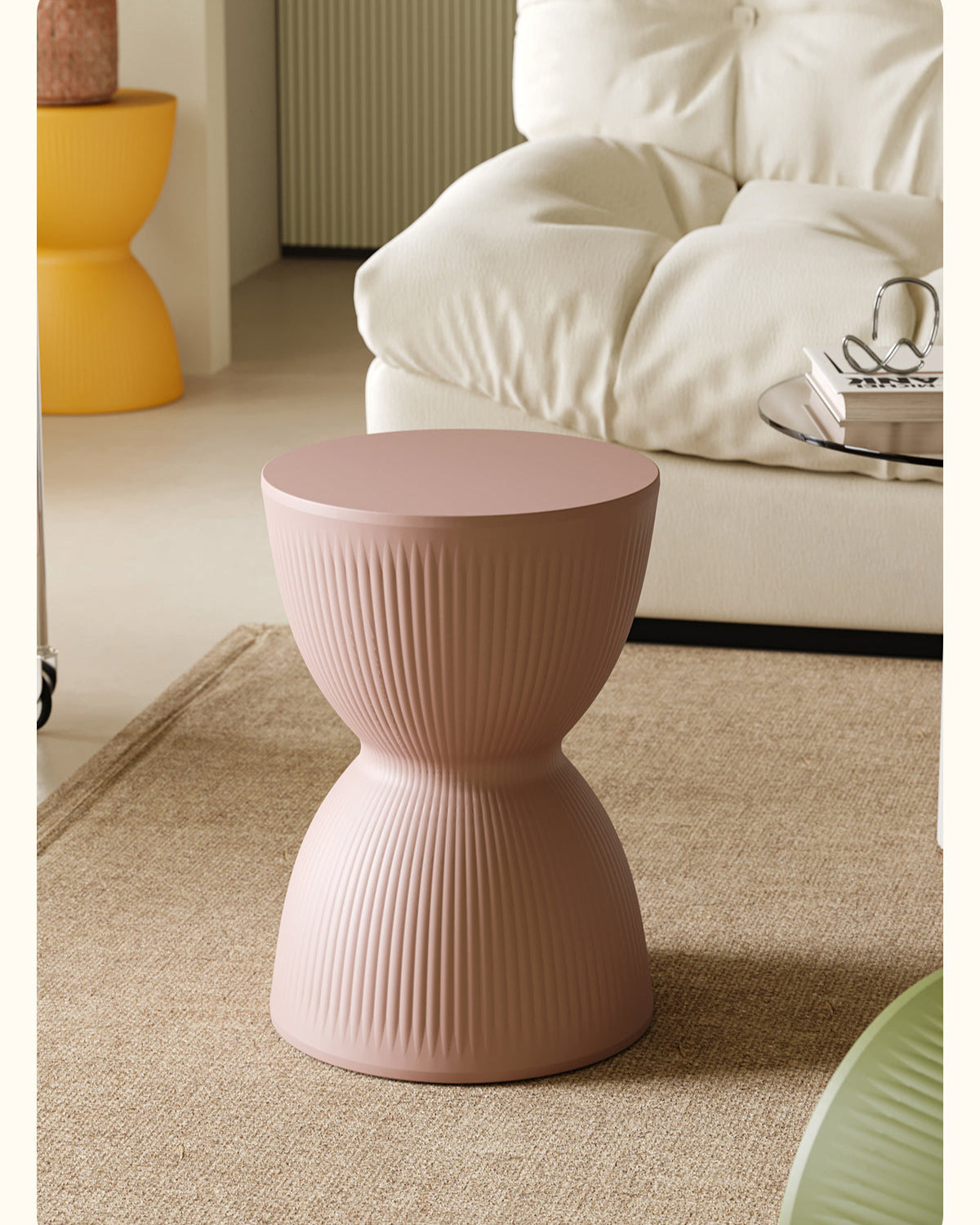 Stripe Rainbow Stool